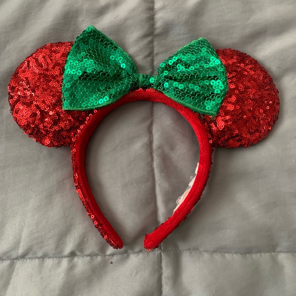 Disney Christmas Minnie mouse ears